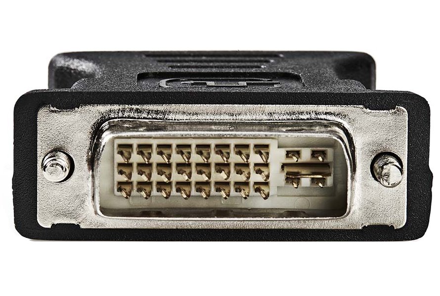 NEDIS adaptér DVI - VGA/ 24+5pinová zástrčka DVI-I - zásuvka VGA/ BOX/ černý