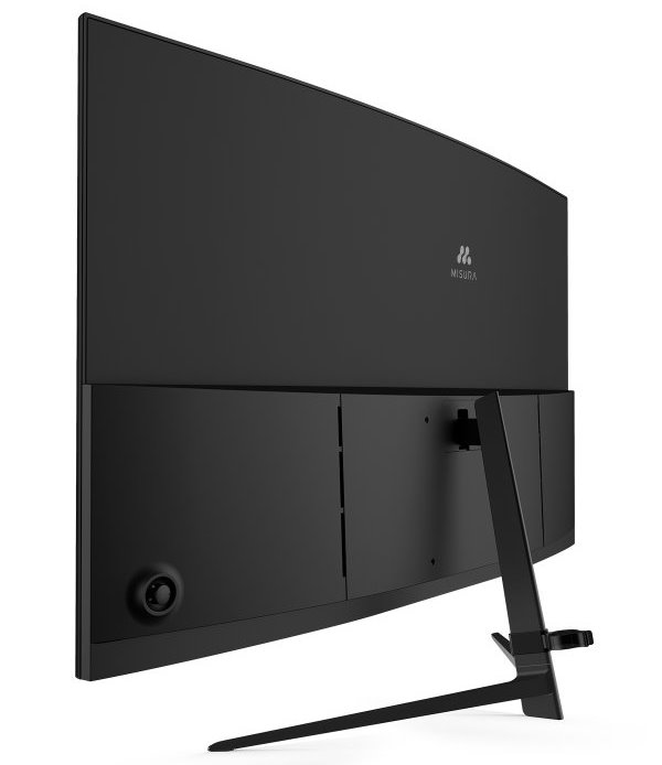 MISURA 24" LED P23MM24DFA01/ prohnutý/ VA/ 1920x1080 (FHD)/ 4000:1/ 1ms/ 300 cd/m2/ HDMI/ DP/ REPRO/ VESA 75x75/ černý