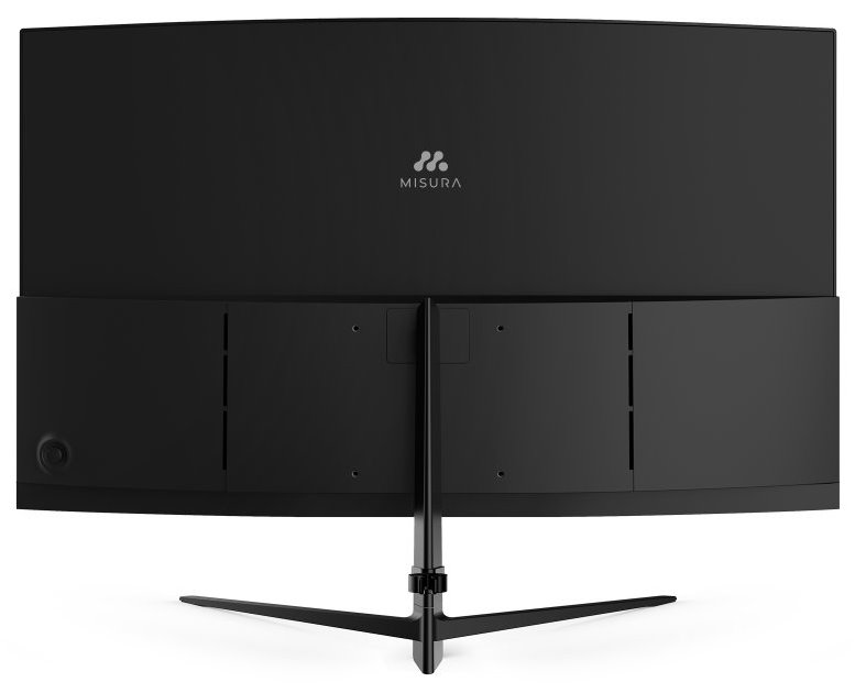 MISURA 24" LED P23MM24DFA01/ prohnutý/ VA/ 1920x1080 (FHD)/ 4000:1/ 1ms/ 300 cd/m2/ HDMI/ DP/ REPRO/ VESA 75x75/ černý