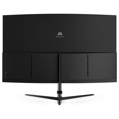 MISURA 24" LED P23MM24DFA01/ prohnutý/ VA/ 1920x1080 (FHD)/ 4000:1/ 1ms/ 300 cd/m2/ HDMI/ DP/ REPRO/ VESA 75x75/ černý