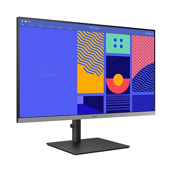 Samsung Essential S43GC 27" / FullHD 1920x1080 / 16:9 / IPS / 4ms / 100Hz / VGA/HDMI/DP/USB/PIVOT/VESA