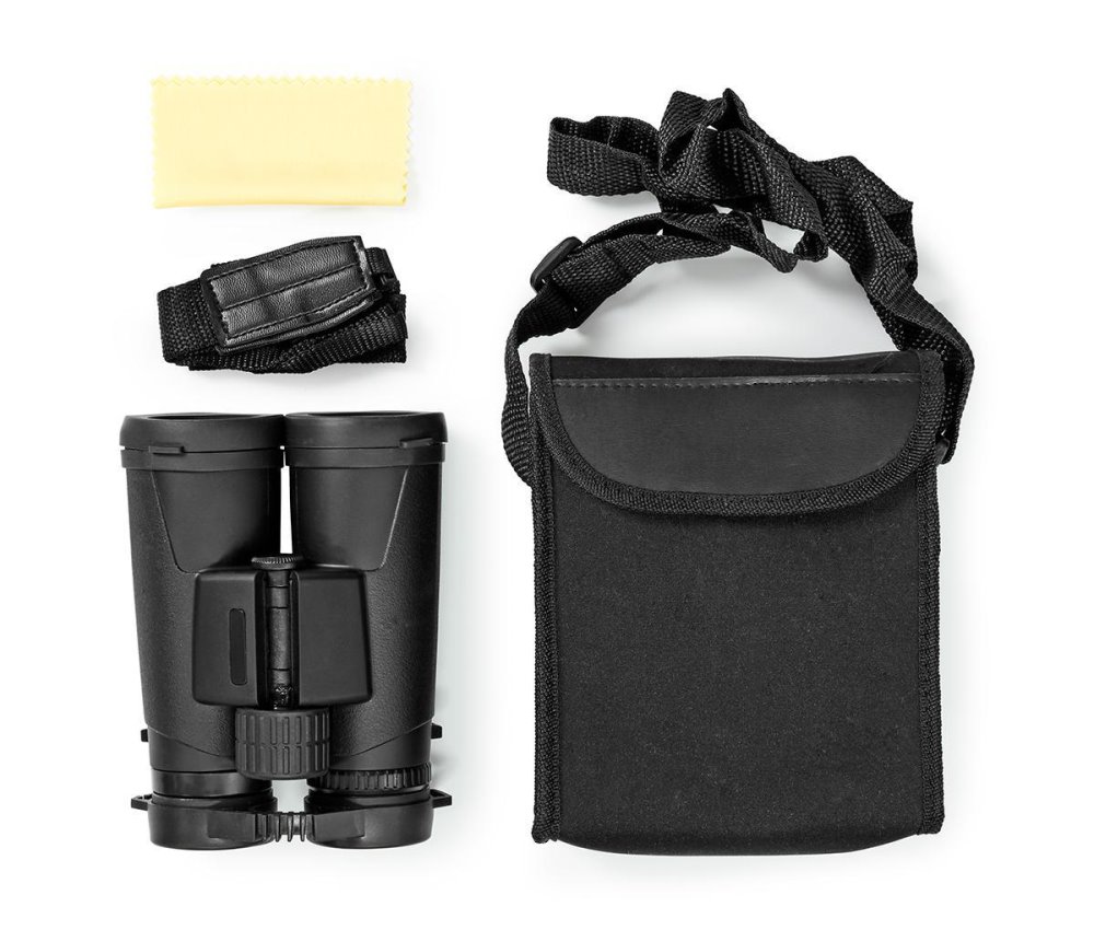 NEDIS dalekohled/ zvětšení 10x/ průměr objektivu 42 mm/ zorné pole 96 m/ včetně přepravní tašky/ černý