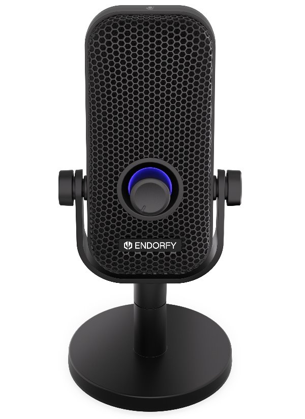 Endorfy mikrofon Solum Voice S / drátový / pop-up filtr / RGB podsvícení / USB-C / černý