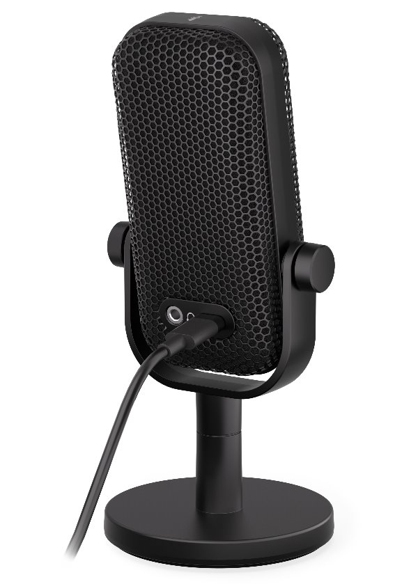 Endorfy mikrofon Solum Voice S / drátový / pop-up filtr / RGB podsvícení / USB-C / černý