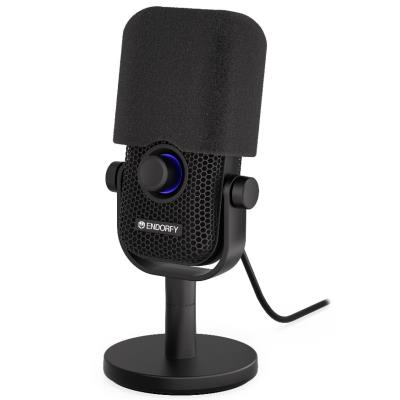 Endorfy mikrofon Solum Voice S / drátový / pop-up filtr / RGB podsvícení / USB-C / černý