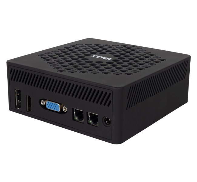UMAX Mini PC U-Box N10 Pro/ N100/ 8GB/ 256GB SSD/ HDMI/ VGA/ DP/ 4x USB 3.0/ BT/ Wi-Fi/ 2x LAN/ W11 Pro