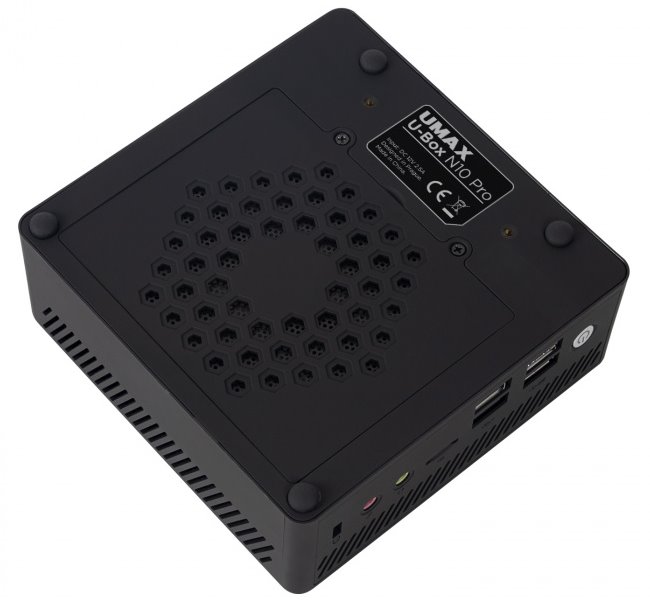 UMAX Mini PC U-Box N10 Pro/ N100/ 8GB/ 256GB SSD/ HDMI/ VGA/ DP/ 4x USB 3.0/ BT/ Wi-Fi/ 2x LAN/ W11 Pro