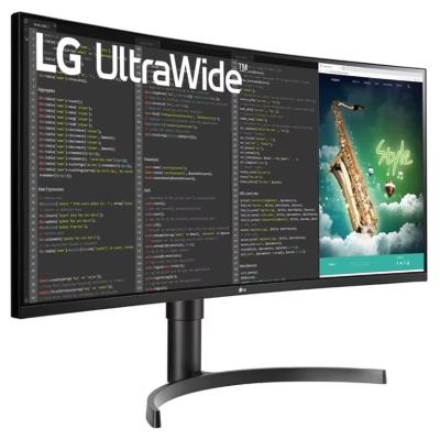LG VA monitor 35WN75CP QHD / prohnutý / 35" / 3440x1440 / 300cd/m2 / 5ms GtG / 2x HDMI / DP / USB-C / repro