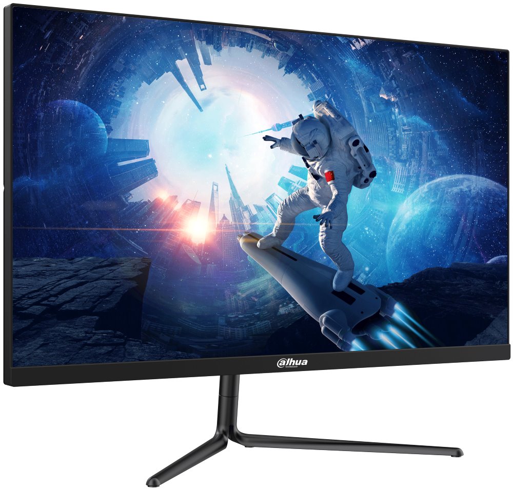 DAHUA 27" LED LM27-E231/ herní/ IPS panel/ 1920x1080 (FHD)/ 1000:1/ 1ms/ 320 cd/m2/ HDMI/ DP/ VESA 75x75/ černý