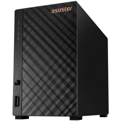 Asustor NAS AS1102TL   2x 3,5" SATA/ Realtek RTD1619B, Quad Core 1.7 GHz, 1GB, 1GbE x1, USB 2.0 x1, USB 3.2 Gen1 x1