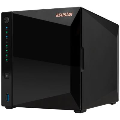 Asustor NAS AS3304T v2   4x 3,5" SATA, Realtek RTD1619B 1.7GHz, 2GB, 2.5GbE x1, USB3.2 Gen1 x3, WOW (Wake on WAN)