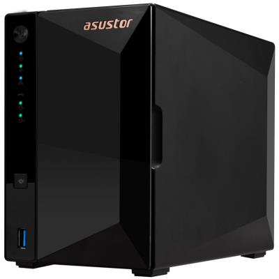 Asustor NAS AS3302T v2   2x 3,5" SATA,Realtek RTD1619B 1.7GHz, 2GB, 2.5GbE x1, USB3.2 Gen1 x3, WOW (Wake on WAN)