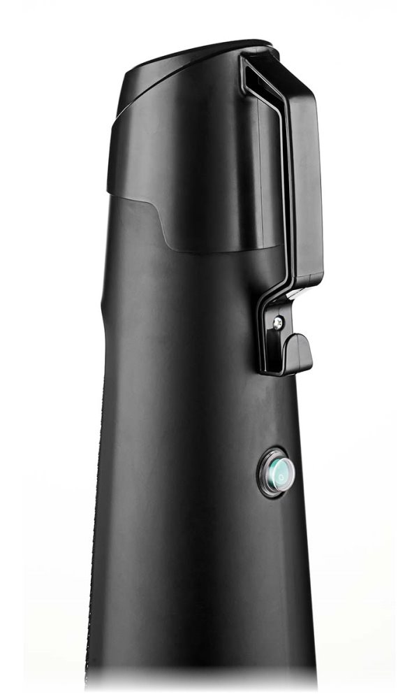 NEDIS ohřívač terasy/ Wi-Fi/ spotřeba 1200 W/ 2 nastavení teploty/ IP24/ rotace/ ochrana proti převrácení/ černý