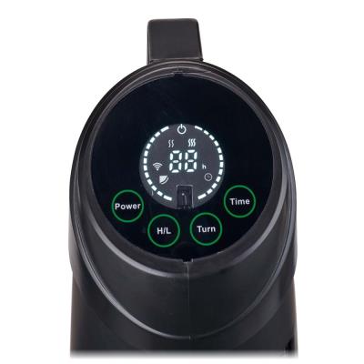 NEDIS ohřívač terasy/ Wi-Fi/ spotřeba 1200 W/ 2 nastavení teploty/ IP24/ rotace/ ochrana proti převrácení/ černý