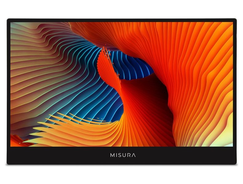 MISURA přenosný LCD monitor 16" M16TB / dotykový/ IPS/ 1920x1080/ 1200:1/ 30ms/ 300 cd/m2/ HDMI/ USB-C/ REPRO/ s baterií