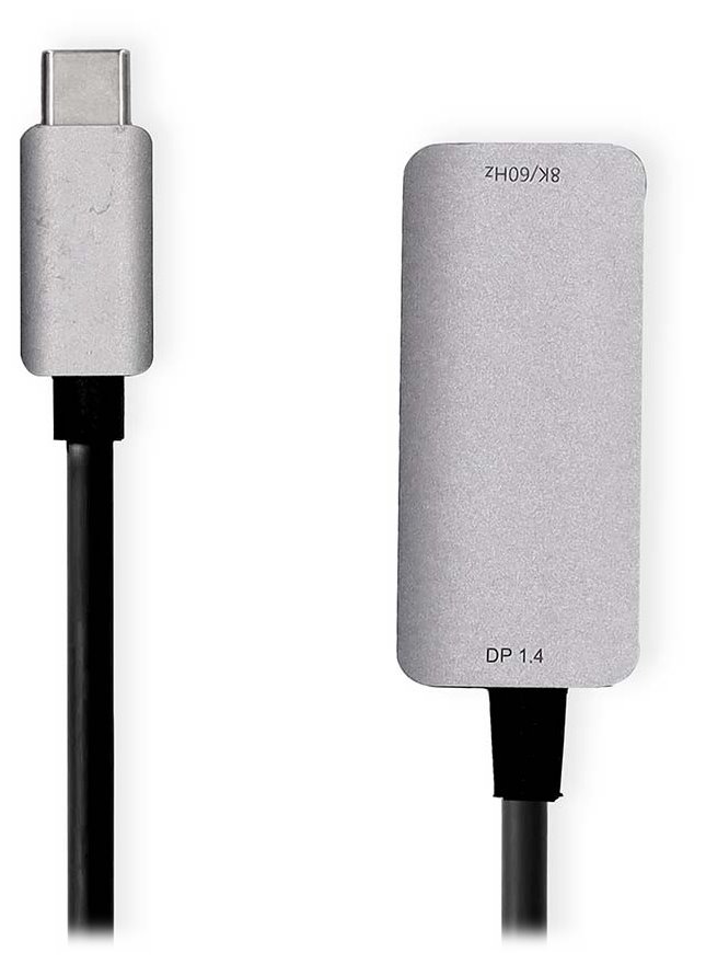 NEDIS kabelový adaptér USB-C/USB 3.2 Gen 1/ USB-C zástrčka - HDMI zásuvka/ kulatý/ černý/ BOX/ 20cm