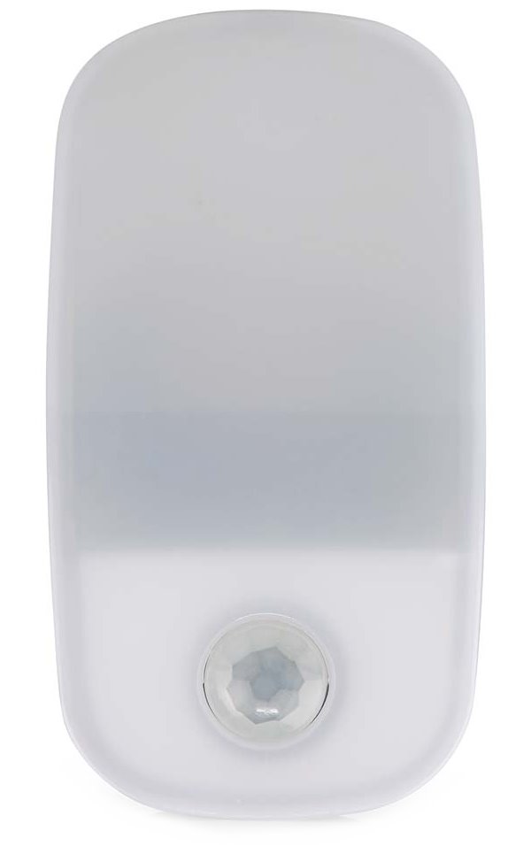 NEDIS LED noční světlo do zásuvky/ pohybový senzor/ 0.55 W/ 11 lm/ teplá bílá