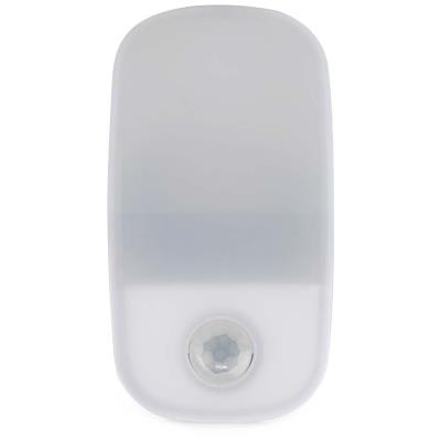 NEDIS LED noční světlo do zásuvky/ pohybový senzor/ 0.55 W/ 11 lm/ teplá bílá