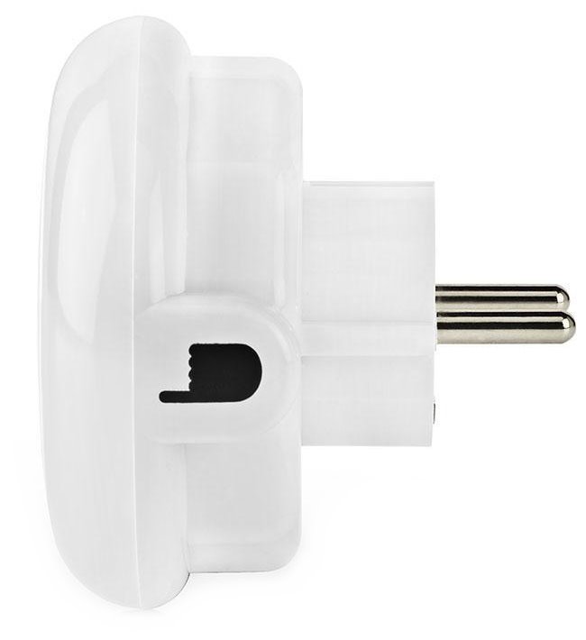 NEDIS LED noční světlo do zásuvky/ denní/noční senzor/ 3680 W/ 10 lm/ bílá / modrá / zelená