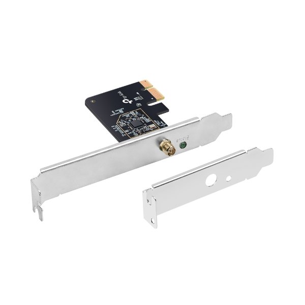 TP-Link Archer T2E AC 600 Dual Band Síťová karta, 200Mbps 2,4GHz/ 433Mbps 5GHz, PCI-e, odnímatelná anténa
