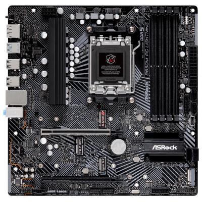 ASRock B650M PG LIGHTNING / AMD B650 / AM5 / 4x DDR5 DIMM / 3x M.2 / HDMI / DP / USB-C / mATX