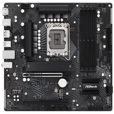 ASRock B760MPG Lightning / Intel B760 / LGA1700 / 4x DDR5 / 3x M.2 / HDMI / DP / USB-C / mATX
