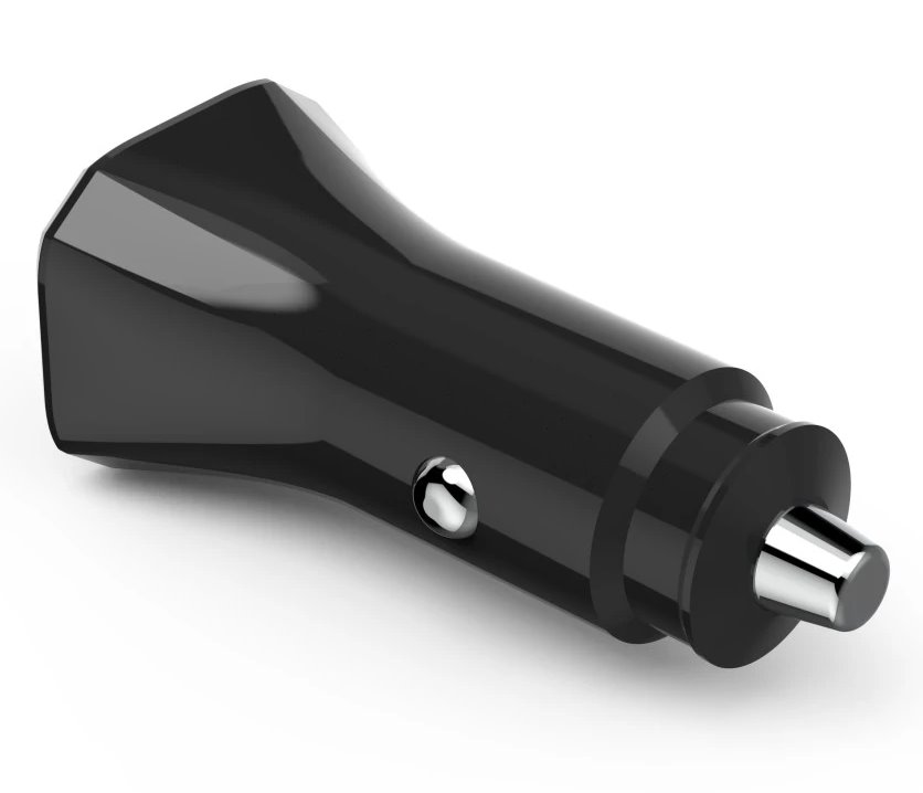 HAMA Eco rychlá USB nabíječka do vozidla, USB-C PD/QC 25 W, černá