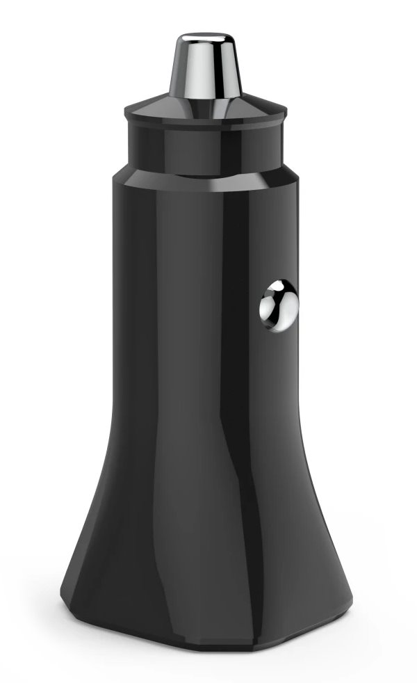 HAMA Eco rychlá USB nabíječka do vozidla, USB-C PD/QC 25 W, černá