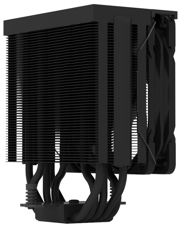 Zalman chladič CPU CNPS13X BLACK / 120 mm ventilátor / 5 heatpipe / PWM / výška 159 mm / černý