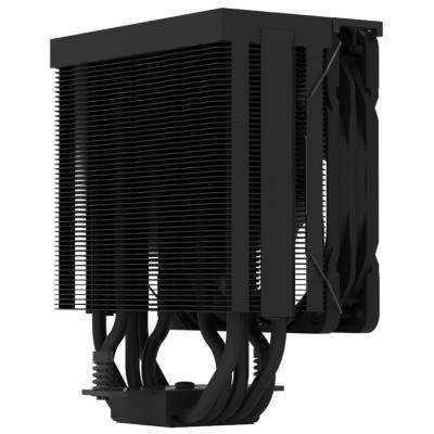 Zalman chladič CPU CNPS13X BLACK / 120 mm ventilátor / 5 heatpipe / PWM / výška 159 mm / černý