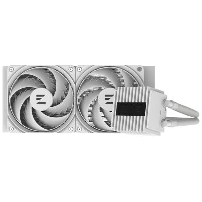 Zalman vodní chladič ALPHA2 A24 White /  2 x 120 mm / PWM / ARGB  / bílý