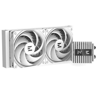 Zalman vodní chladič ALPHA2 A24 White /  2 x 120 mm / PWM / ARGB  / bílý