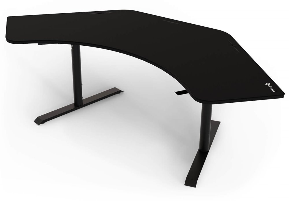 AROZZI herní stůl ARENA ANGELO Pure Black/ rohový/ černý