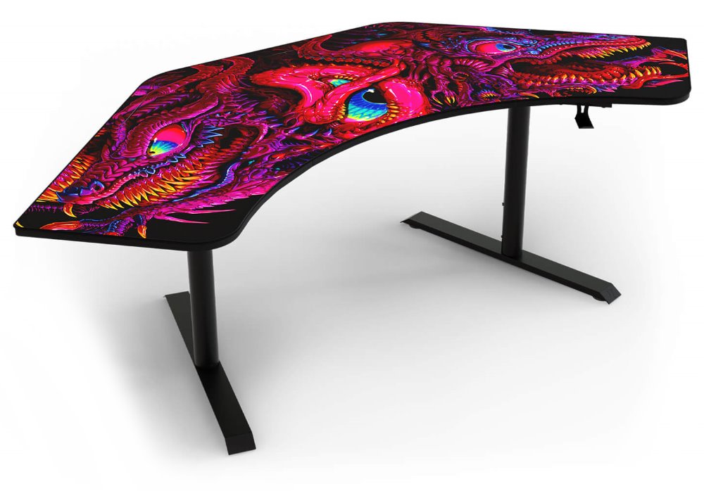 AROZZI herní stůl ARENA ANGELO Crawling Chaos/ rohový/ dračí design