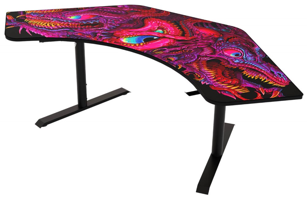 AROZZI herní stůl ARENA ANGELO Crawling Chaos/ rohový/ dračí design