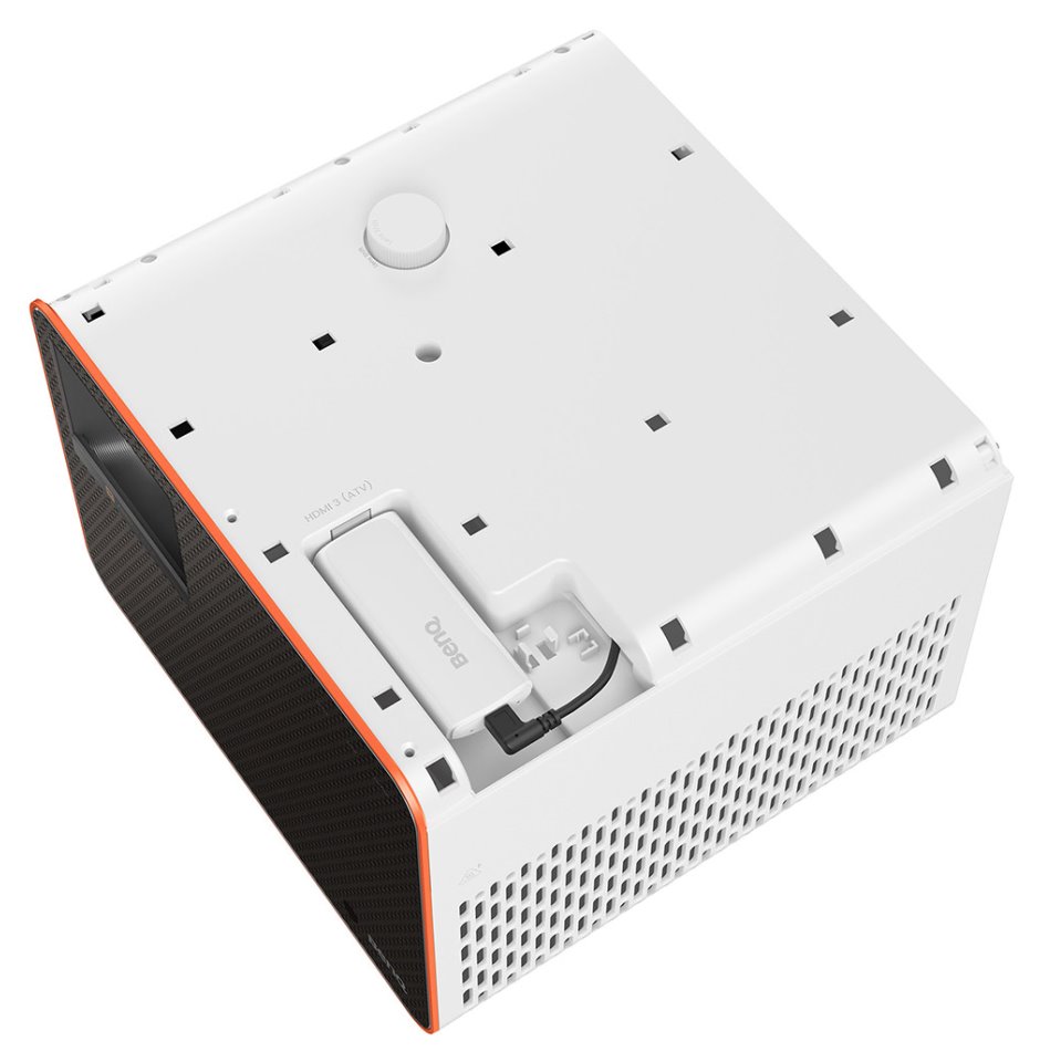 BenQ X3100i 4K UHD/ DLP projektor/ 3300ANSI/ 600000:1/ Wi-Fi/ BT/ 2xHDMI/ USB-C/ QS02 modul/ Android TV