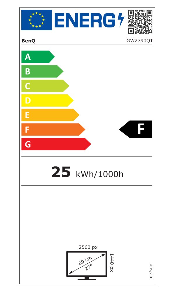 POŠKOZENÝ OBAL - BENQ 27" LED GW2790QT/ 2560x1440/ IPS panel/ 1000:1/ 5ms/ HDMI/ DP/ 2xUSB-C/ 3x USB/ Pivot/ audio/ bílý