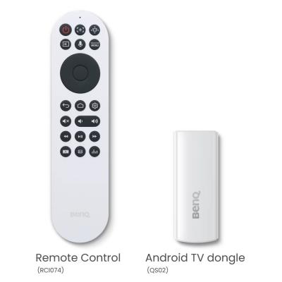 BenQ X500i 4K UHD/ DLP projektor/ 2200ANSI/ 600000:1/ Wi-Fi/ BT/ 2xHDMI/ USB-C/ QS02 modul/ Android TV