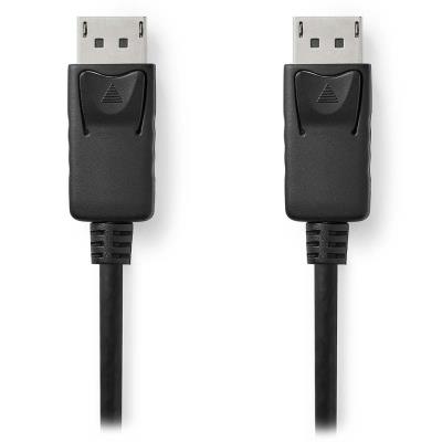 NEDIS kabel DisplayPort/ zástrčka DisplayPort - zástrčka Displayport/ 4K/ černý/ bulk/ 2m