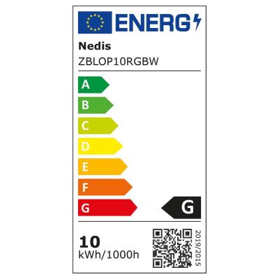 NEDIS chytré venkovní světlo/ 360 lm/ Zigbee 3.0/ 10 + 4 W/ RGB / teplá bílá/ 2700 K/ hliník/ Android/ iOS