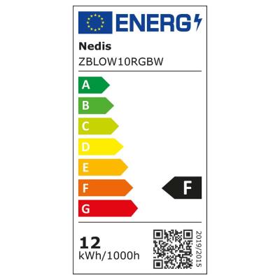 NEDIS chytré venkovní světlo/ 2 x 270 lm/ Zigbee 3.0/ 12 + 4 W/ RGB / teplá bílá/ 2700 K/ hliník/ Android/ iOS