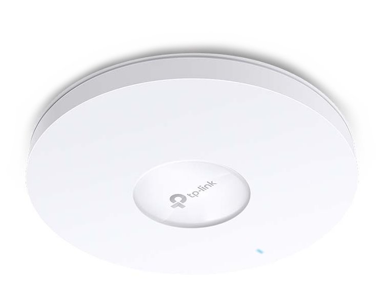 TP-Link EAP613 stropní AP WiFi 6, 1x GLan, 2,4 a 5 GHz, AX1800, bez PoE adaptéru, Omada SDN