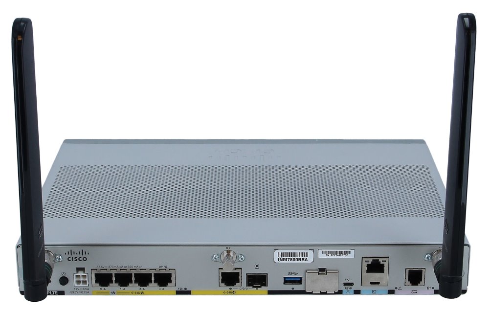 Cisco ISR1100 4P DSL Annex B/J Router w/ LTE Adv SMS/GPS EMEA & NA
