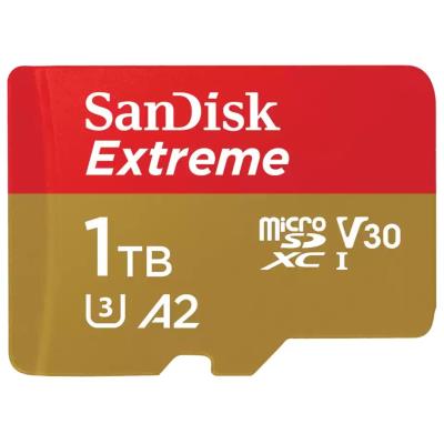 SanDisk Extreme 1TB microSDXC / CL10 UHS-I  / U3 / V30 / vč. adaptéru