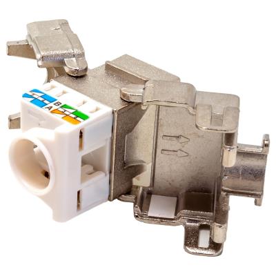 XtendLan Keystone jack RJ45, CAT5e, STP, zaklapávací zezadu