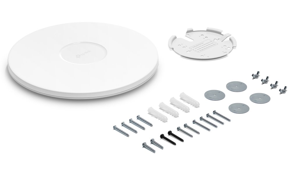 TP-Link EAP683 UR stropní AP WiFi 6, 1x 2,5GLan, 2,4/5 GHz, AX6000, bez PoE adaptéru, Omada SDN