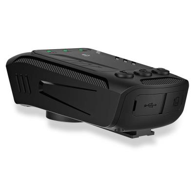 NEDIS multifunkční cyklistická kamera 3v1/ Full HD/ 2Mpix/ LED světlomet/ klakson/ USB-C/ slot micro SD/ černá