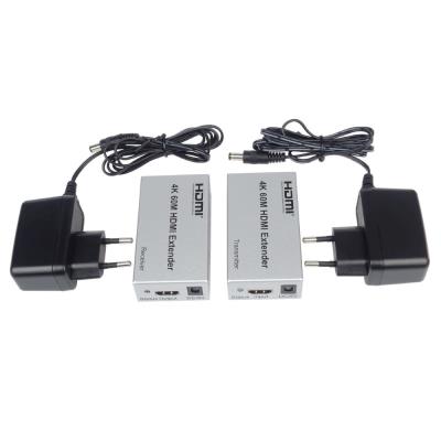 PremiumCord 4K HDMI extender na 60m přes jeden kabel Cat5e/Cat6