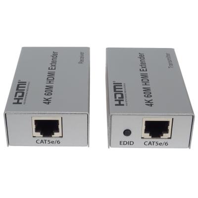 PremiumCord 4K HDMI extender na 60m přes jeden kabel Cat5e/Cat6