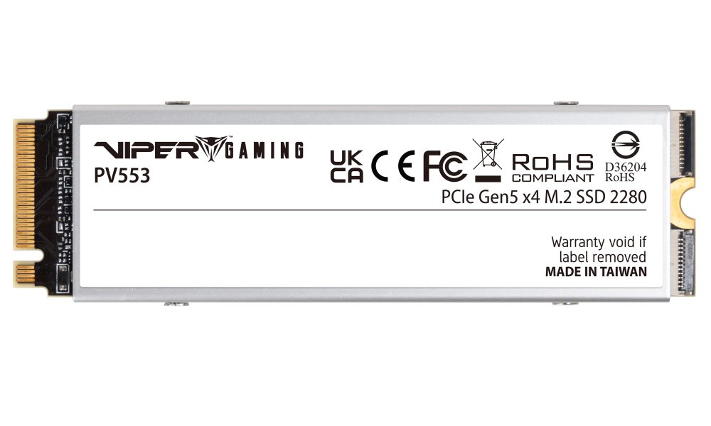 PATRIOT VIPER PV553 2TB SSD / Interní / M.2 PCIe Gen5 x4 NVMe / 2280 /